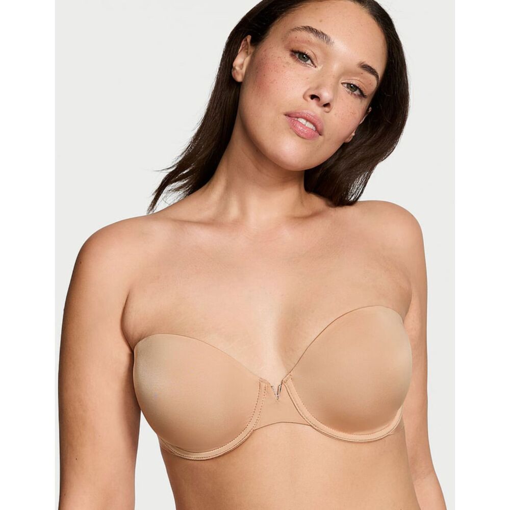 NWT Victoria's Secret 32B Lightly Lined Multiway Convertible Underwire Nude Bra